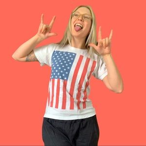 AA American Flag Tee